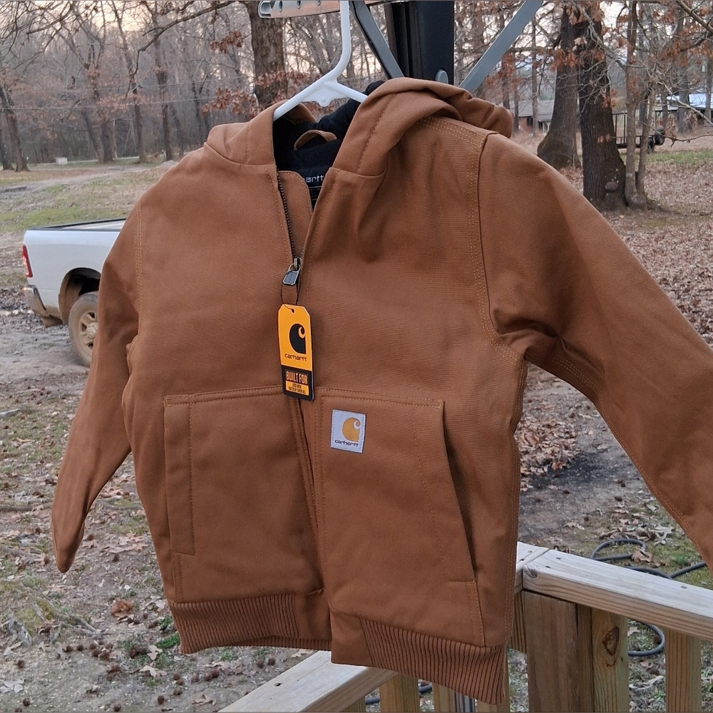 NEW CARHARTT JACKET COAT KIDS SIZE XS 6